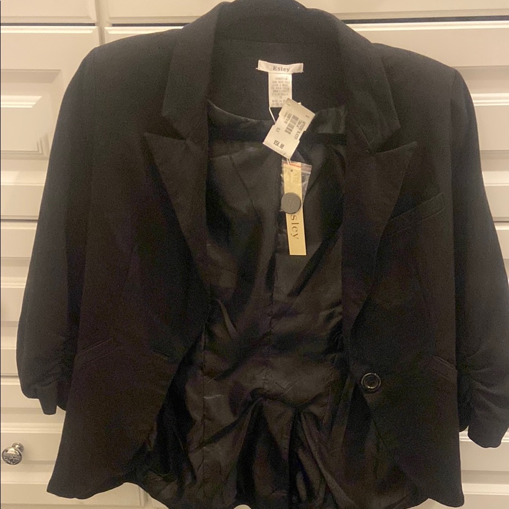 Sisley Black Women's Jacket